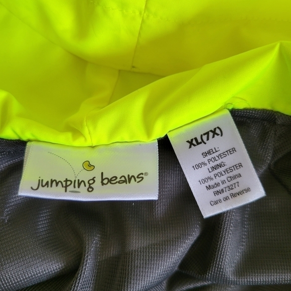 ☀️Boy's Jumping Beans Gray Camouflage Windbreaker - Picture 6 of 7